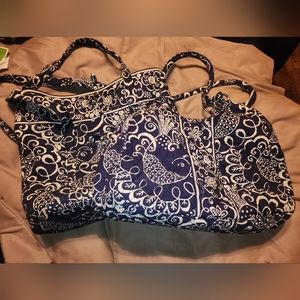 Vera Bradley, Twirly Bird, Tote and Hobo bag